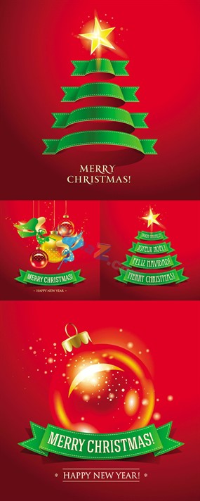 新年创意背景矢量素材